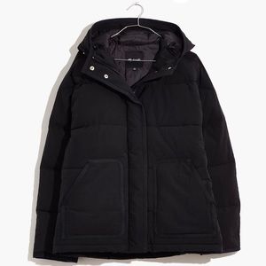 NWT Madewell Holland Quilted Puffer Parka